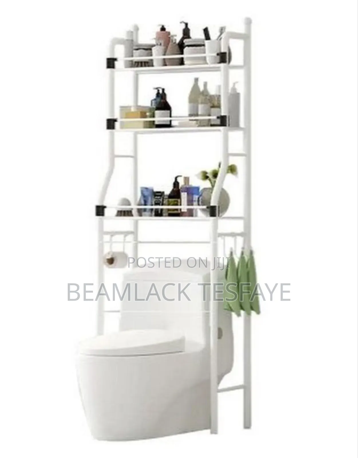 Over Toilet Wc Rack
 3tier Washing Machine/Toilet Rack