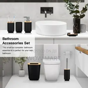 6 PCS Bathroom Set Free Delivery