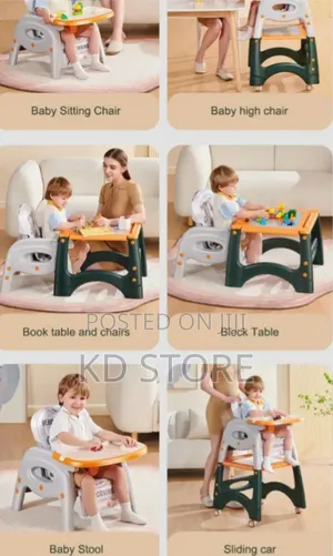 Baby High Chair Multifunctional Infant Feeding Chair