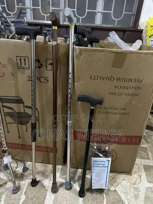 Photo - Walking Stick Easy Folding Adjustable፱婚-Non-Skid- Equipped