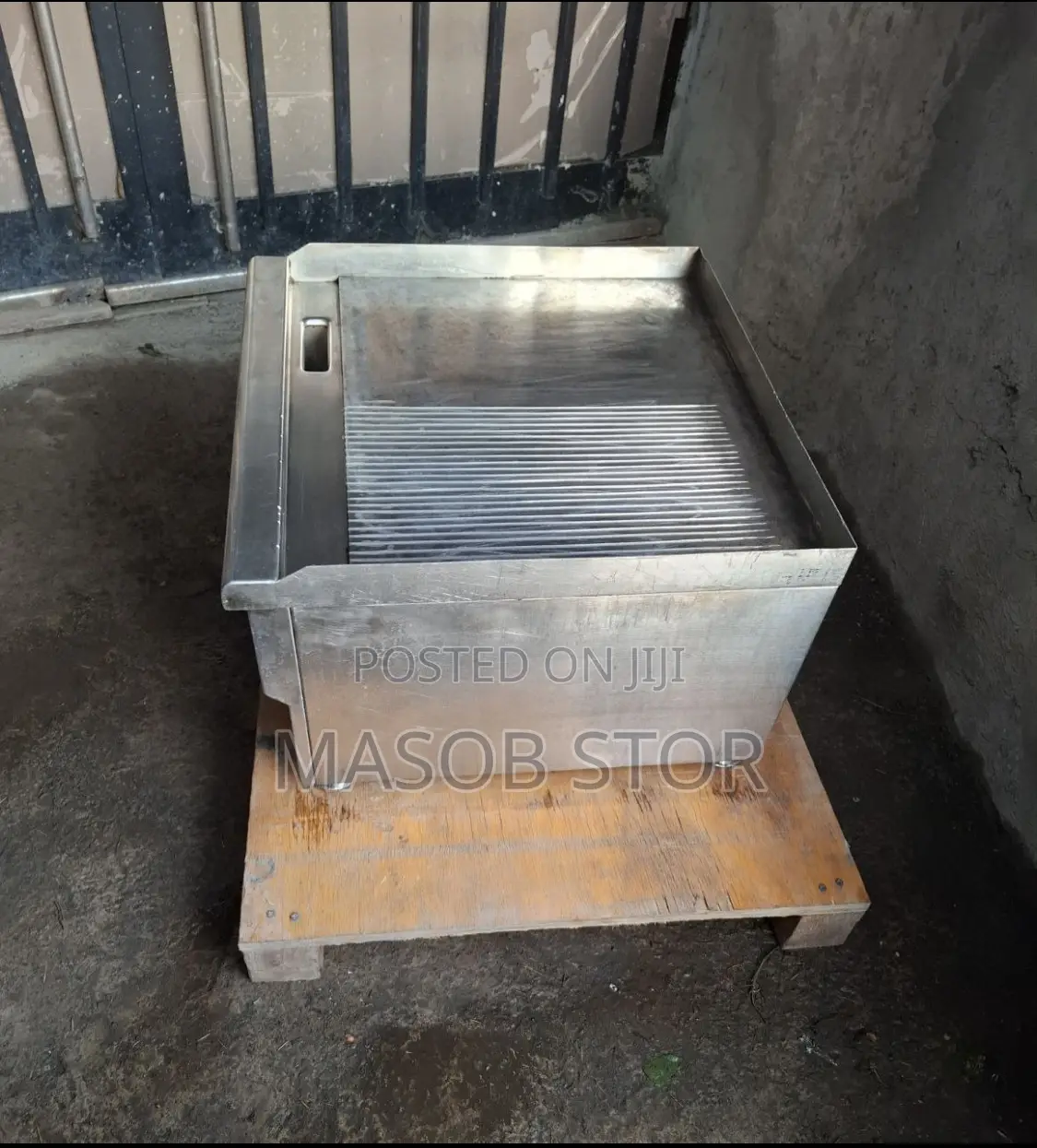 Linkrich Burger Grille *Used *60cm Surface *Half Half