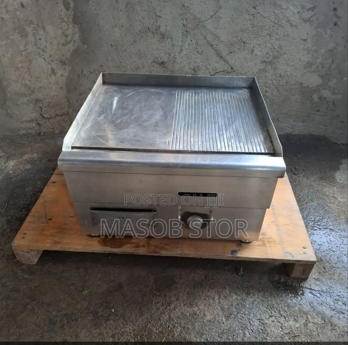 Linkrich Burger Grille *Used *60cm Surface *Half Half