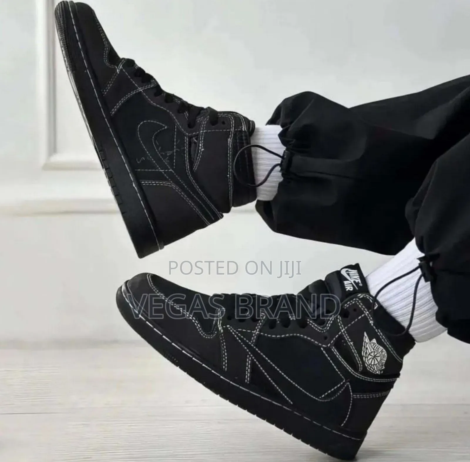 Air Jordan 1 High Travis Scott Black Master Quality Shoes