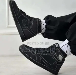 Air Jordan 1 High Travis Scott Black Master Quality Shoes
