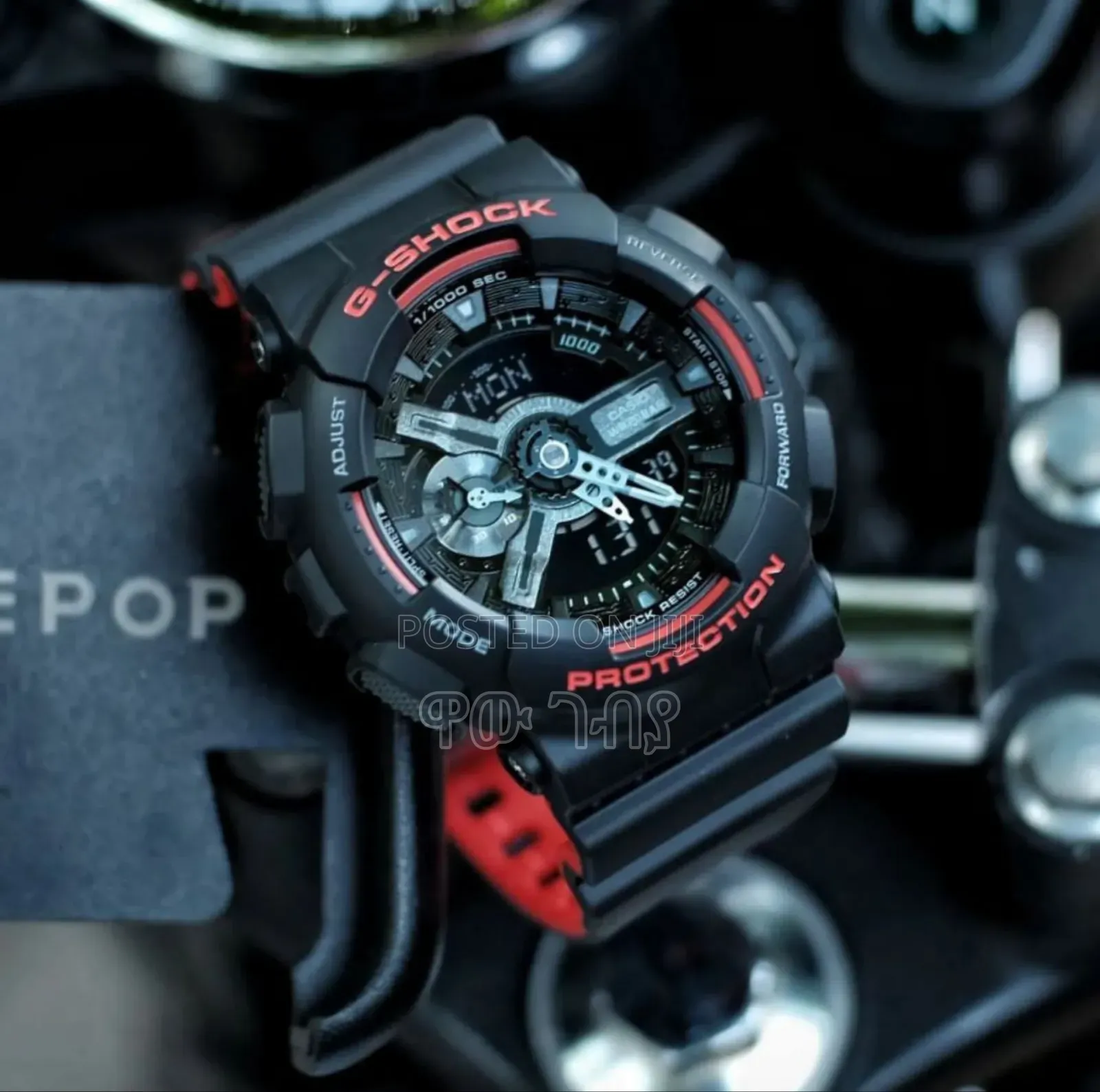 Casio G Shock Original Model Ga-110hr-1a
