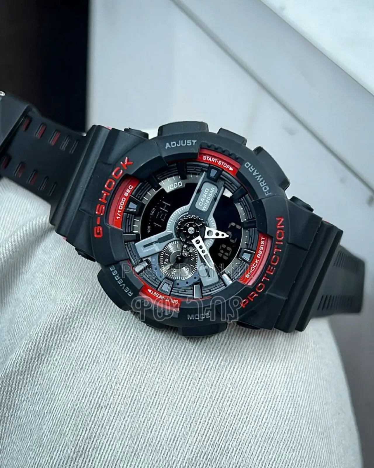 Casio G Shock Original Model Ga-110hr-1a