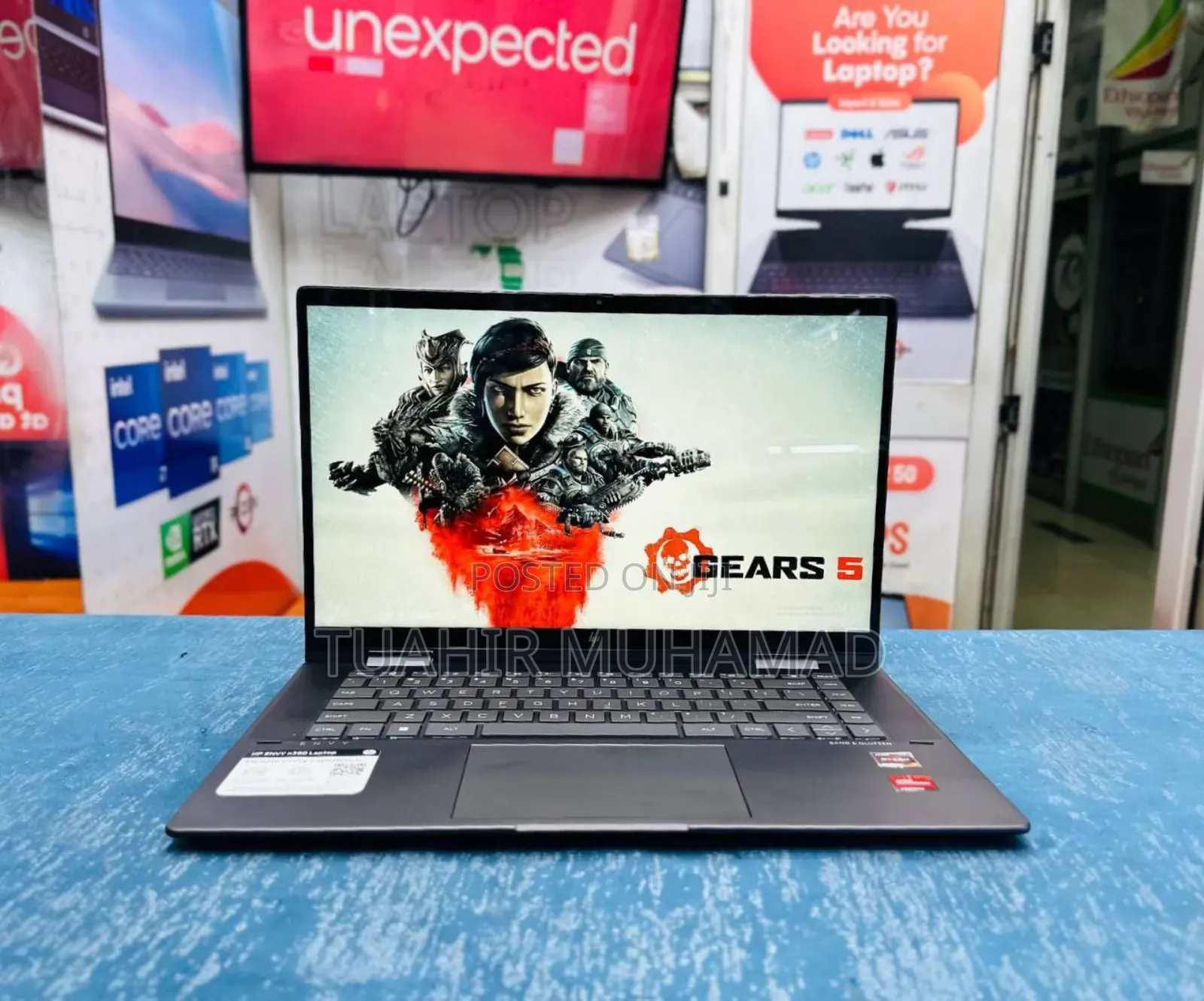 New Laptop HP Envy X360 16GB AMD Ryzen 7 SSD 512GB