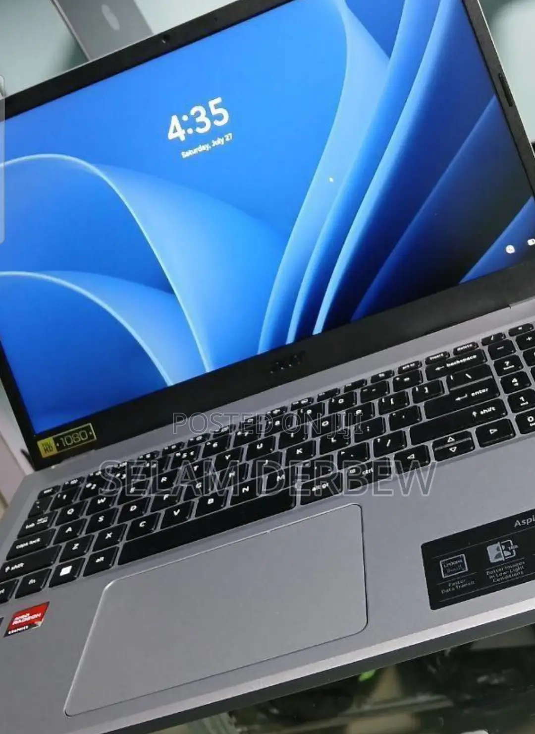 New Laptop Acer Aspire 3 16GB AMD Ryzen 3 SSD 512GB