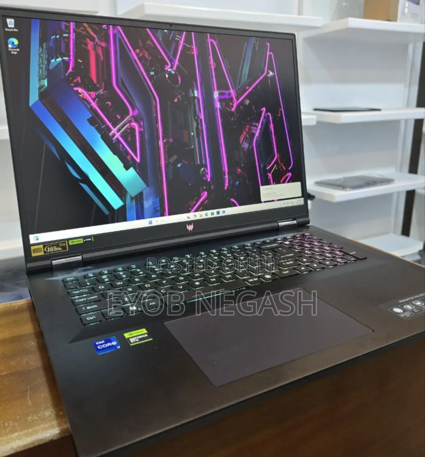 New Laptop Acer Predator Helios 300 16GB Intel Core I7 SSD 1T