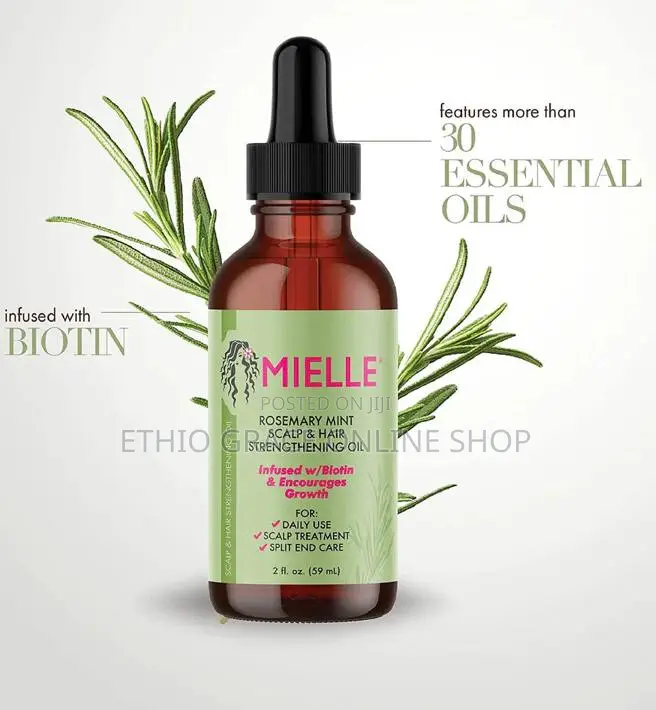 Mielle Rosemary Mint Scalp Hair Strengthening Oil