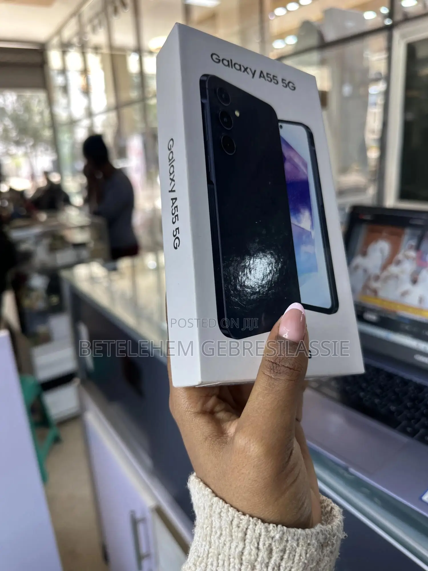 New Samsung Galaxy A55 256 GB Blue