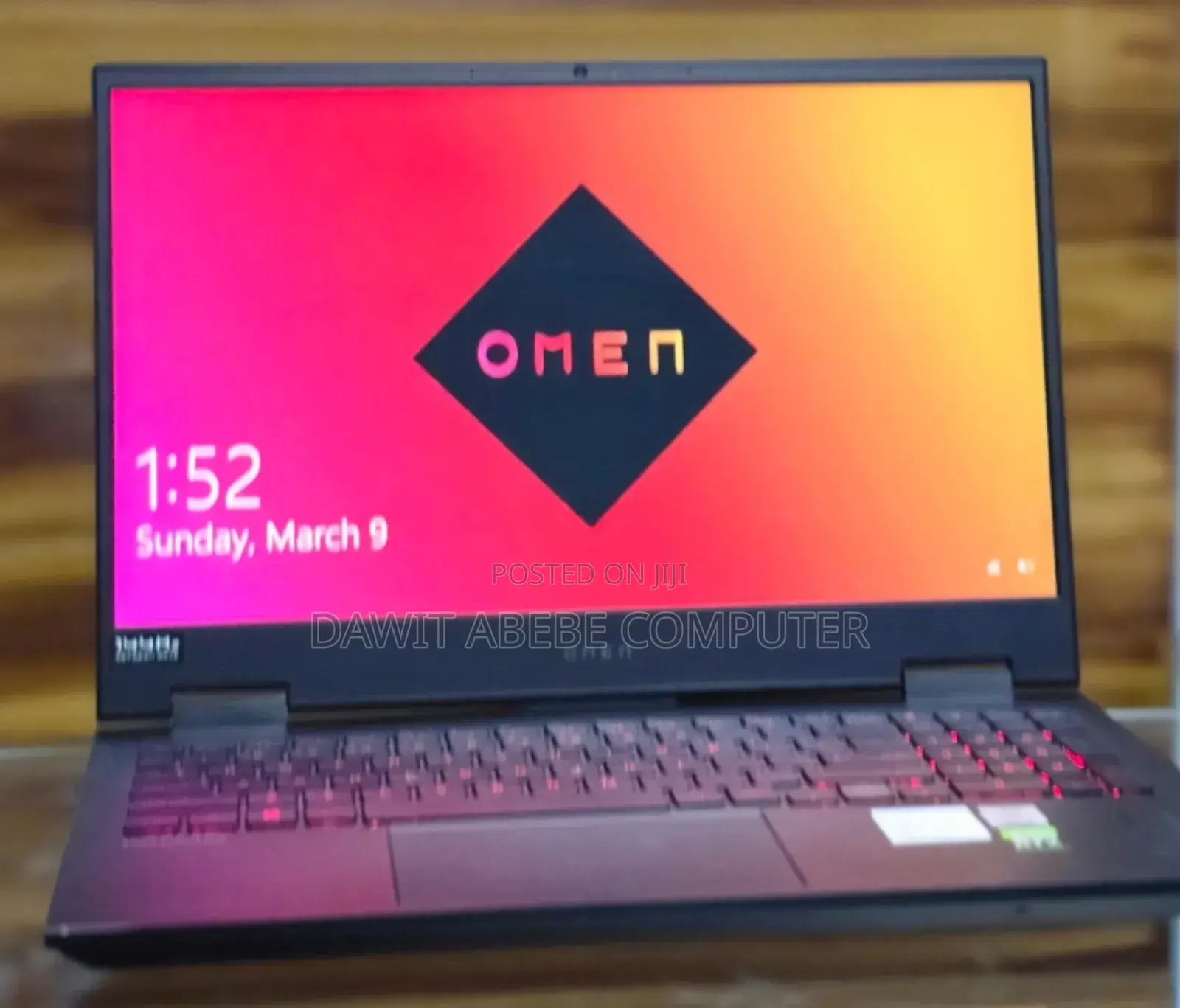 New Laptop HP Omen 15 16GB Intel Core I7 SSD 1T