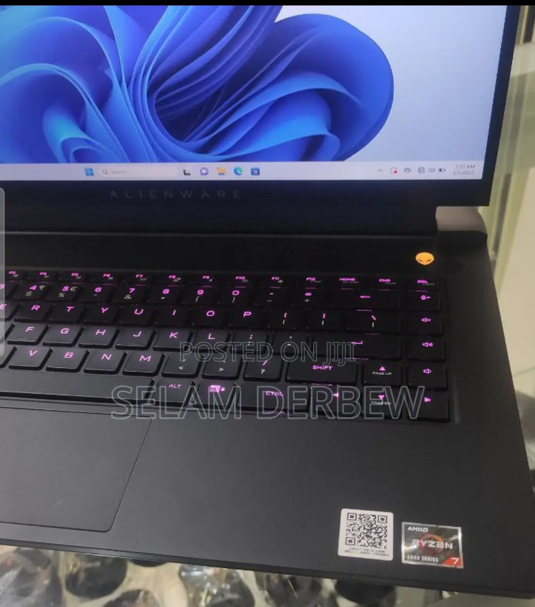 New Laptop Dell Alienware M15 16GB AMD Ryzen 7 SSD 512GB