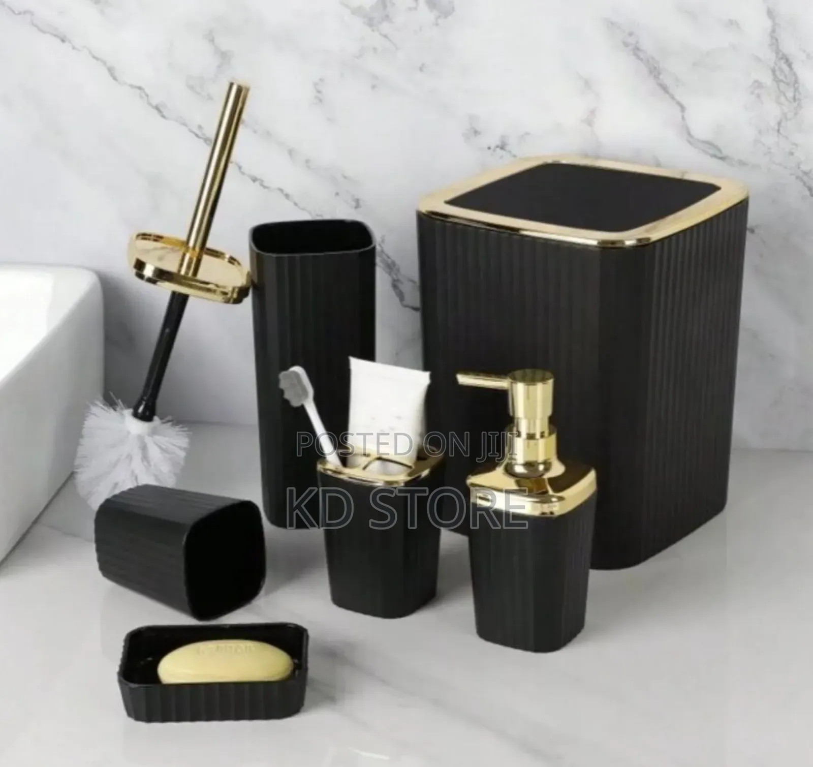  6 PCS Bathroom Set
 6 ዓይነት የመፀዳጃ ቤትና የንፅህና መጠበቂያዎች