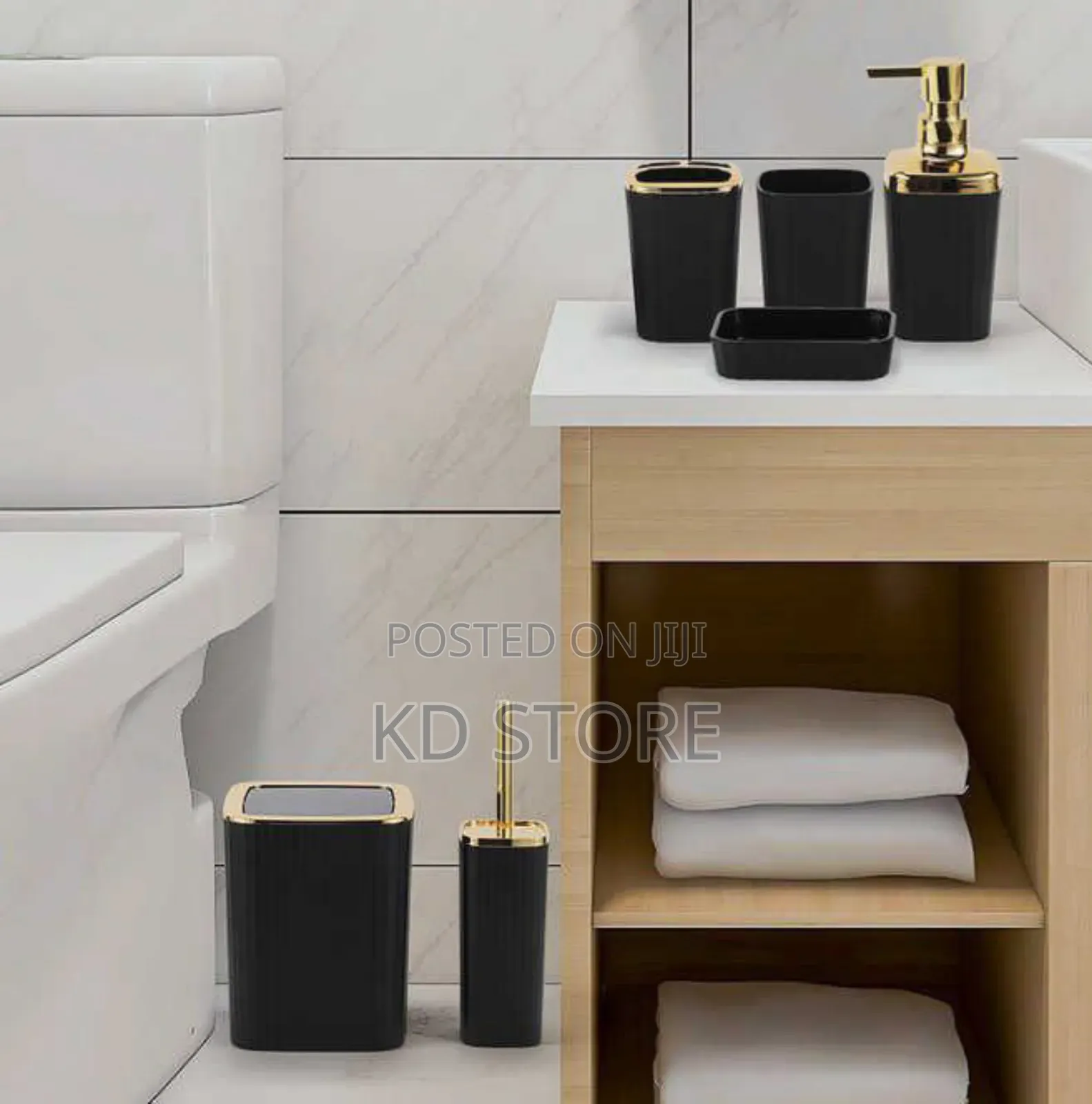  6 PCS Bathroom Set
 6 ዓይነት የመፀዳጃ ቤትና የንፅህና መጠበቂያዎች