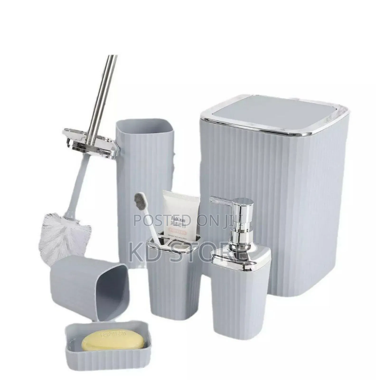  6 PCS Bathroom Set
 6 ዓይነት የመፀዳጃ ቤትና የንፅህና መጠበቂያዎች