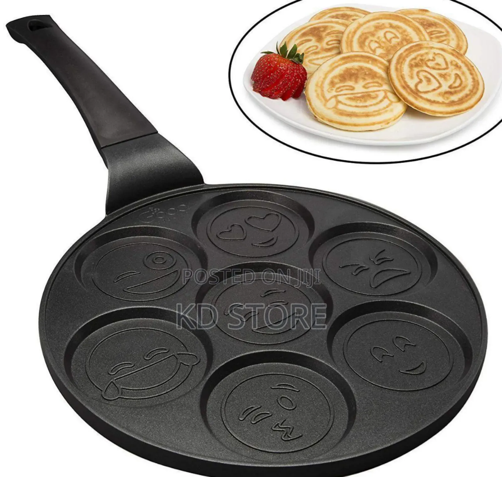 Smiley Face Non Stick Pancake Pan
