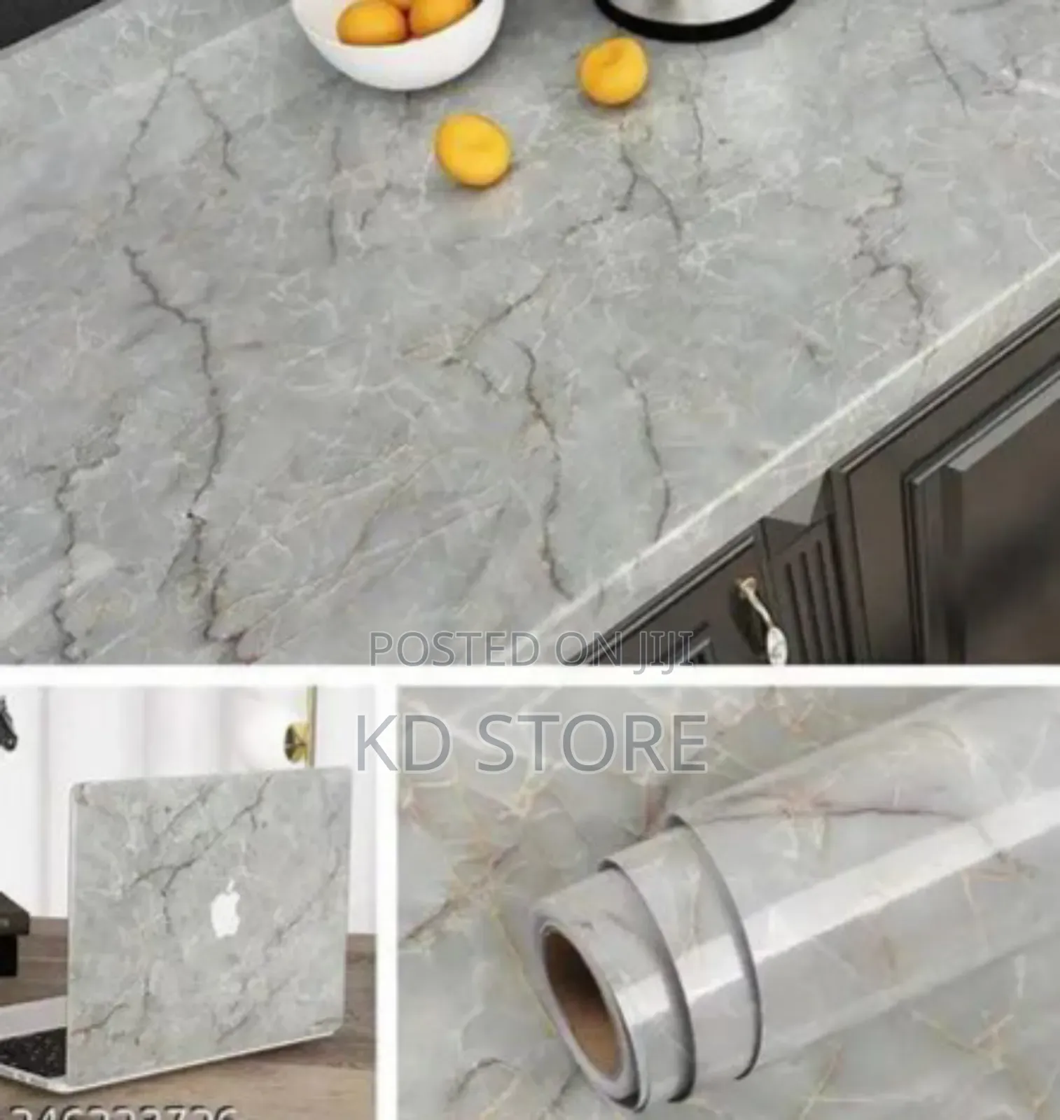  Marble Pattern Self Adhesive Wall Sticker