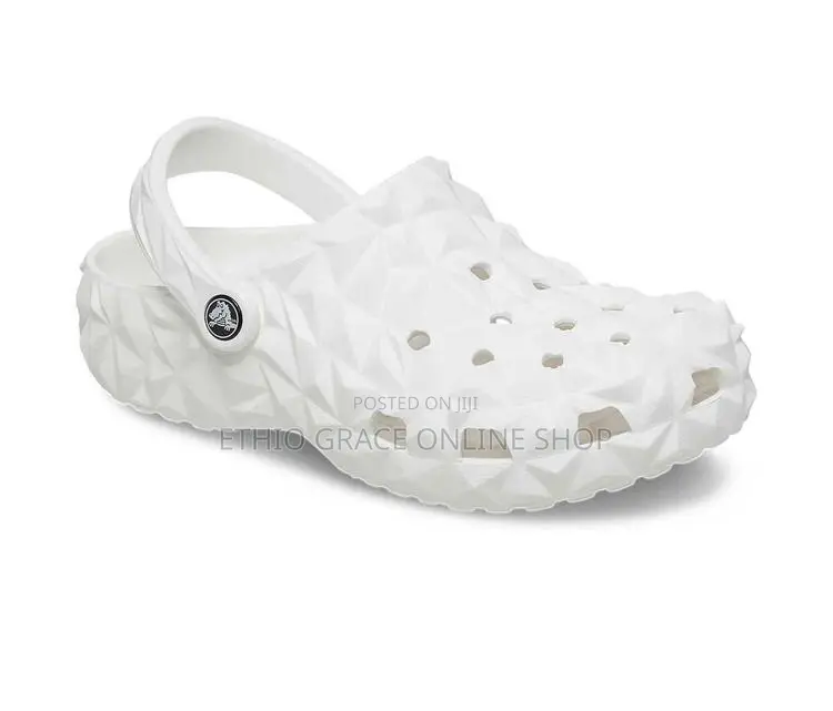 White Casual Crocs