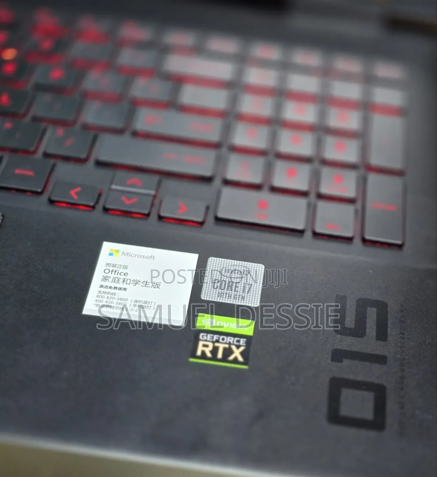 New Laptop HP Omen 15 16GB Intel Core I7 SSD 1T