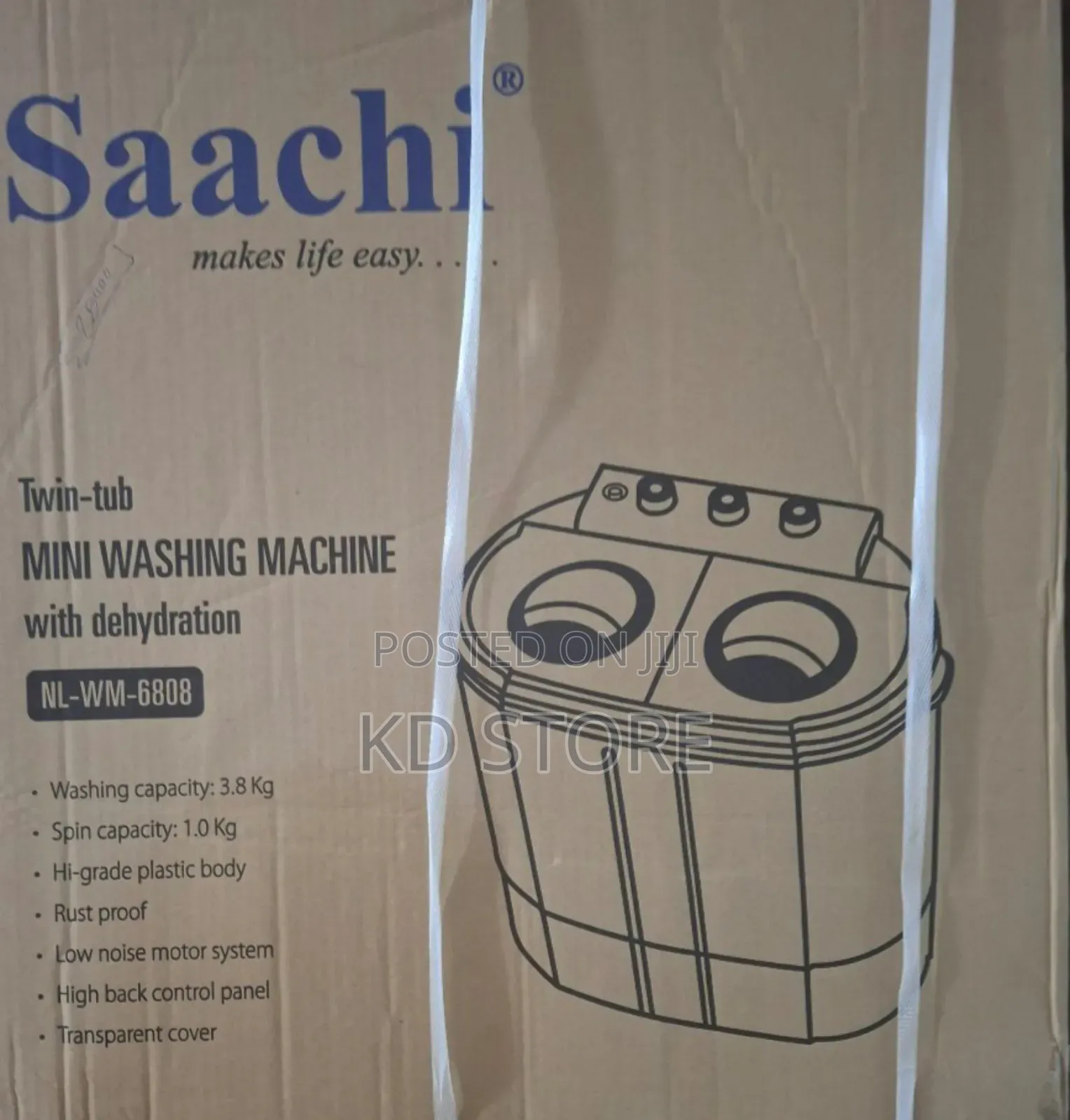  Saachi Twin-Tub Mini Washing Machine! 