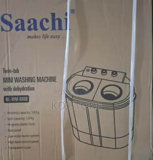  Saachi Twin-Tub Mini Washing Machine! 