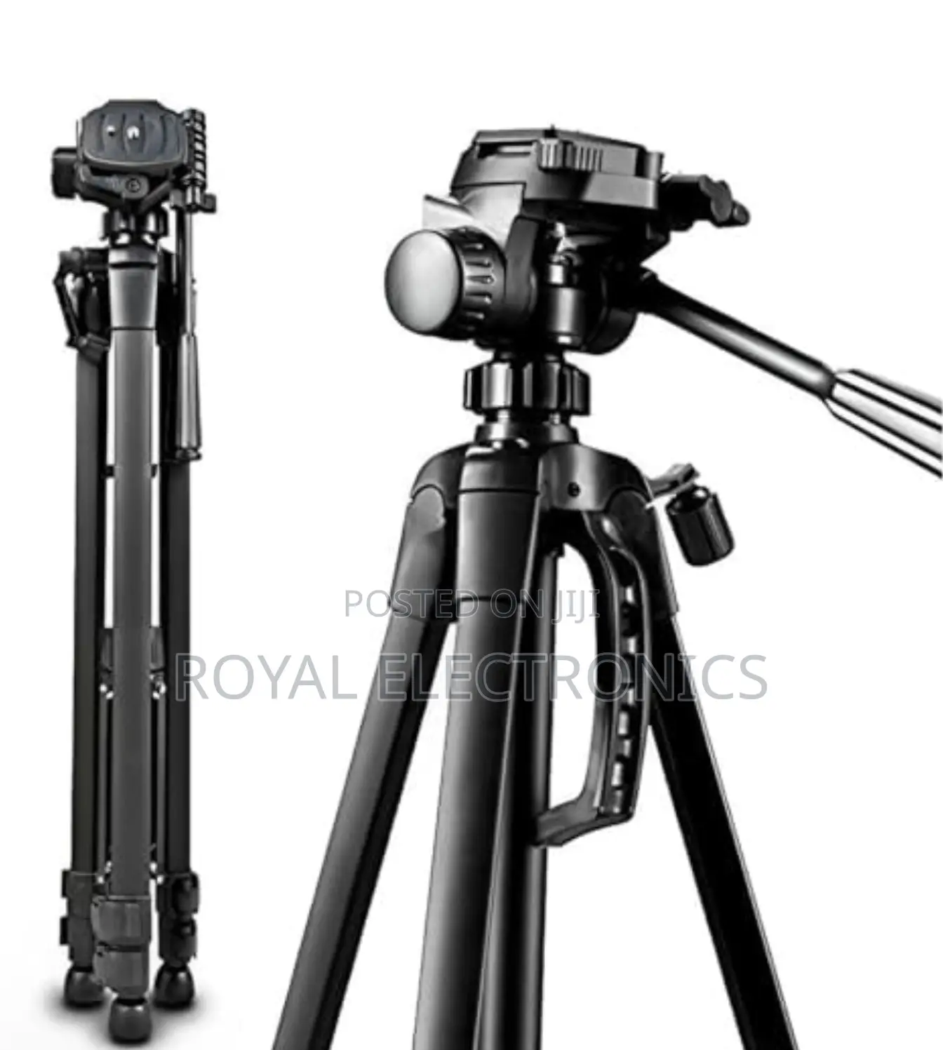 ለስልክ ለካሜራም የሚሆን Heavy Duty Tripod