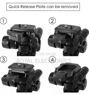 ለስልክ ለካሜራም የሚሆን Heavy Duty Tripod