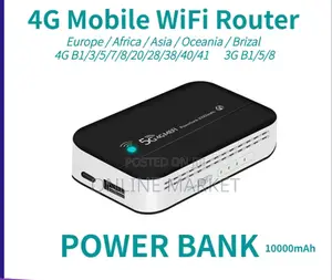 Photo - ዋይፋይ ራዉተር + ፖወር ባንክ