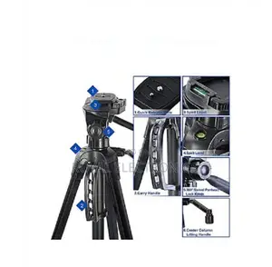 Proffissional Tripod Stand for Mobiles and Cameras