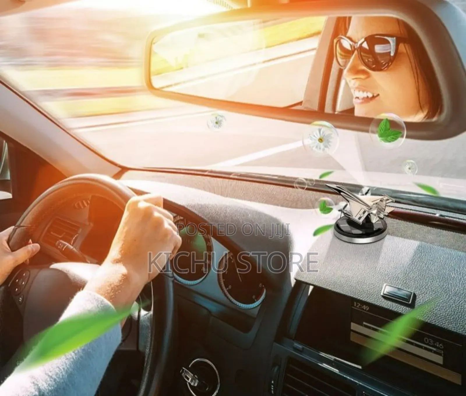 Car Solar Vortex Aromatherapy