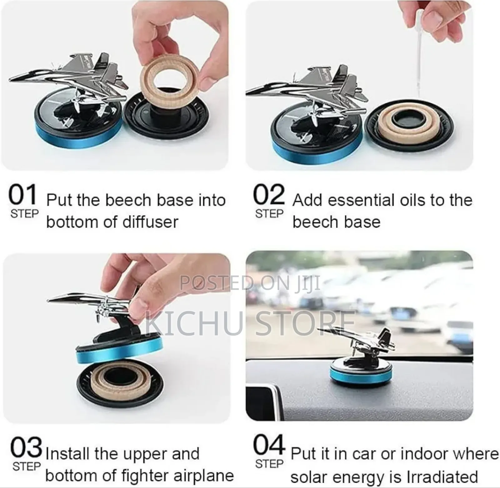 Car Solar Vortex Aromatherapy