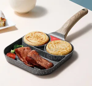 3 in 1 Flat Bottom Omelette Egg Pan