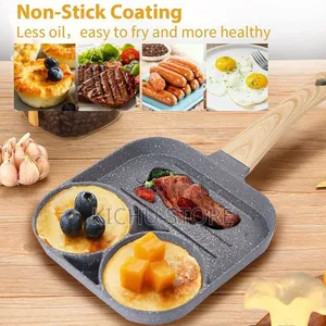 3 in 1 Flat Bottom Omelette Egg Pan