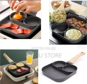 3 in 1 Flat Bottom Omelette Egg Pan