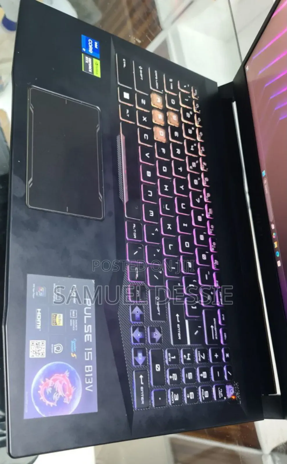 New Laptop MSI 16GB Intel Core I7 SSD 512GB