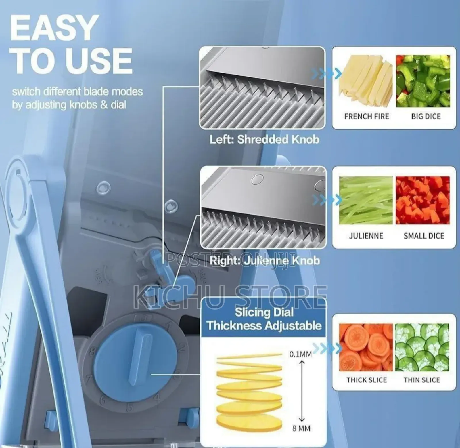 Multifunctional Vegetable Cutter