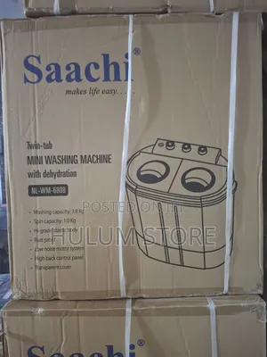 Saachi Twin-Tub Mini Washing Machine!