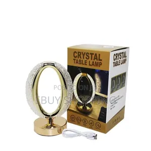 Photo - Multi-Color Crystal Table Lamp–Touch Sensor