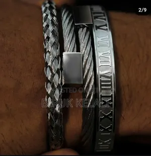 Three Set Mens Bracelet