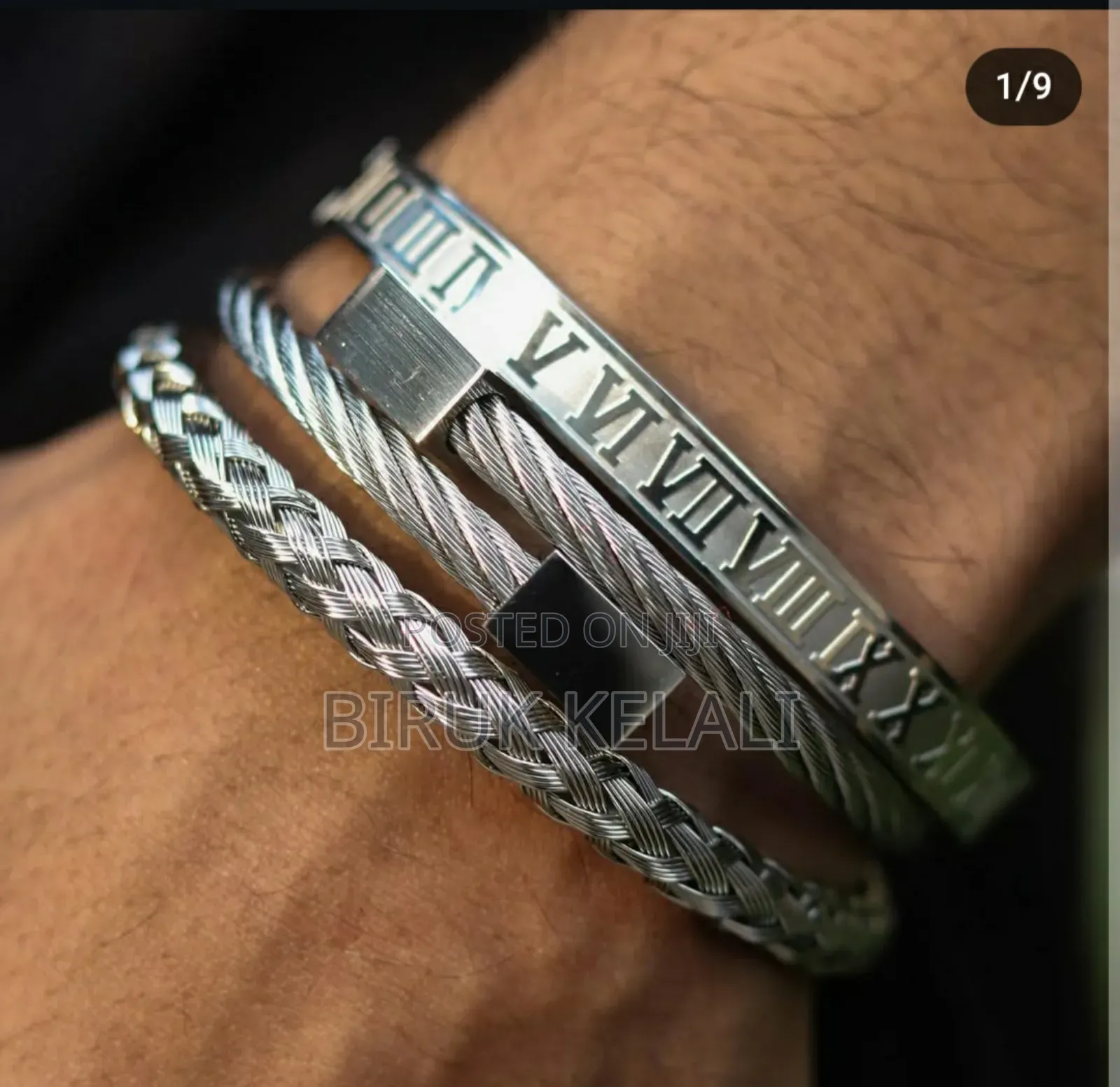 Three Set Mens Bracelet