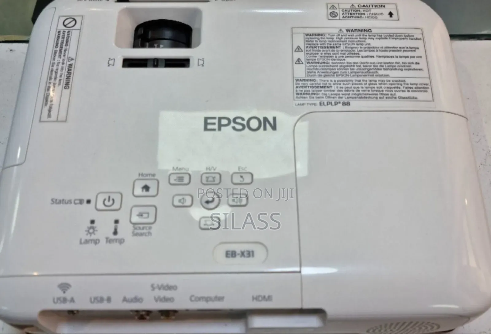 New Epson Projector Model Name: Eb-X31 Hardware Interfa