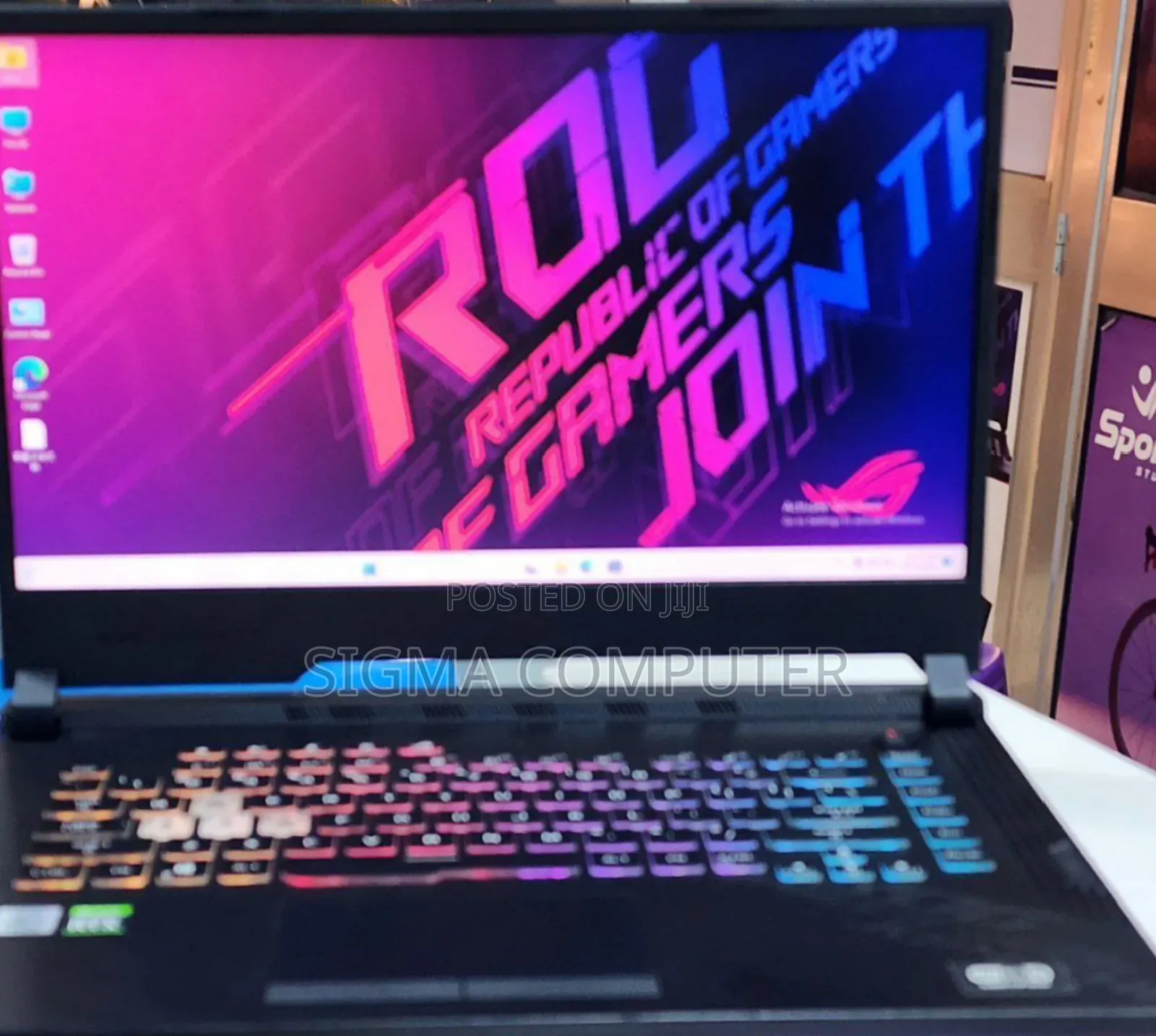 New Laptop Asus ROG Strix G15 16GB Intel Core I7 SSD 512GB