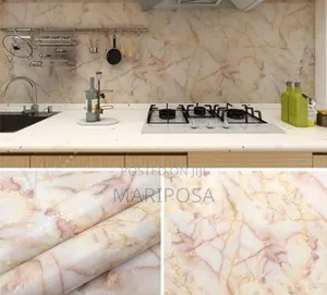 Marble Pattern Water Proof Self Adhesive Wall Sticker