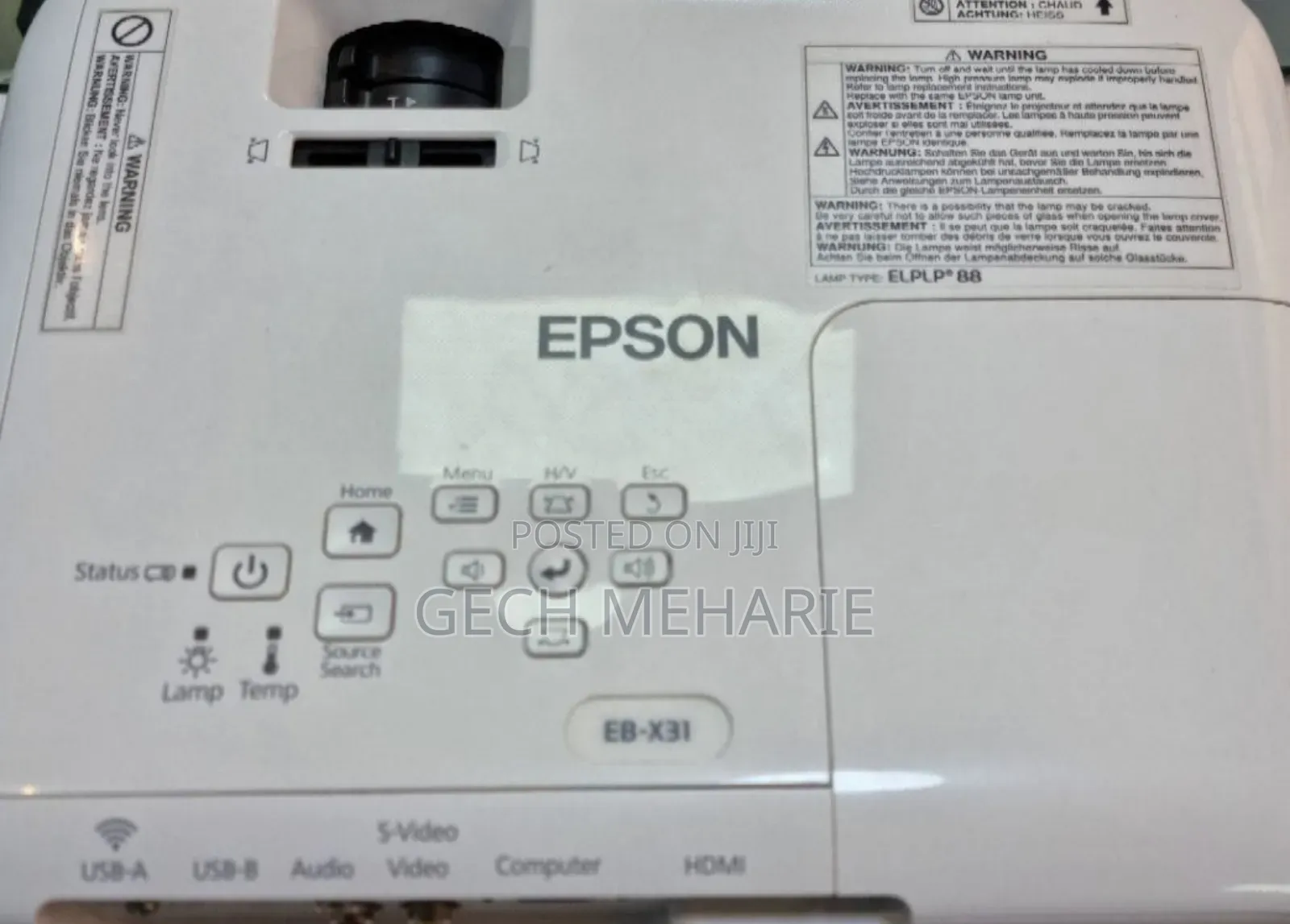 New Epson Projector Model Name: Eb-X31 Hardw