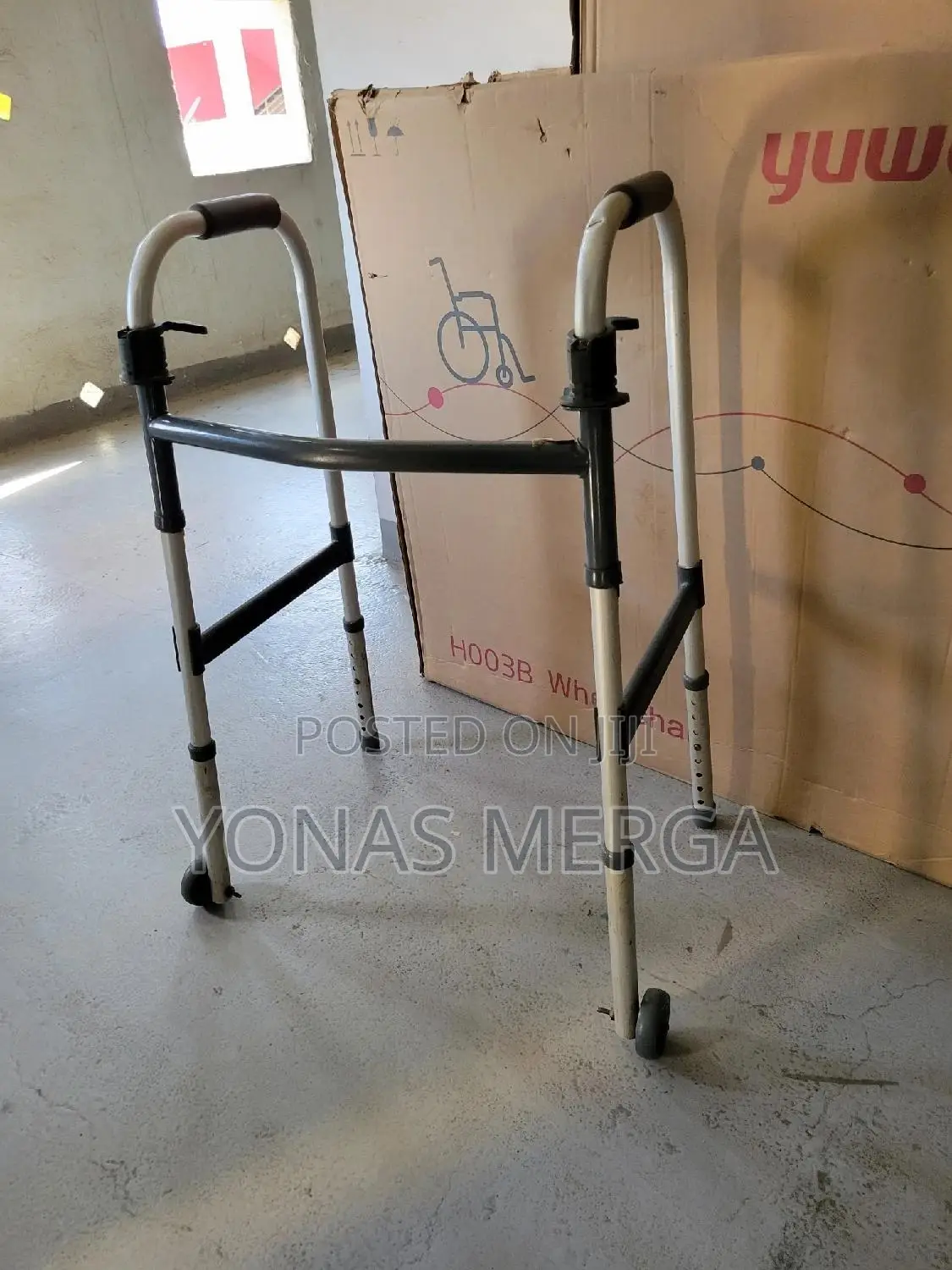 Walker Mobility Aid 5'' Wheels፸毳walker°翁one-Touch Release