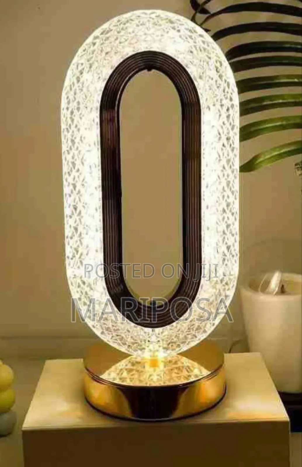 Led Crystal Table Lamp
