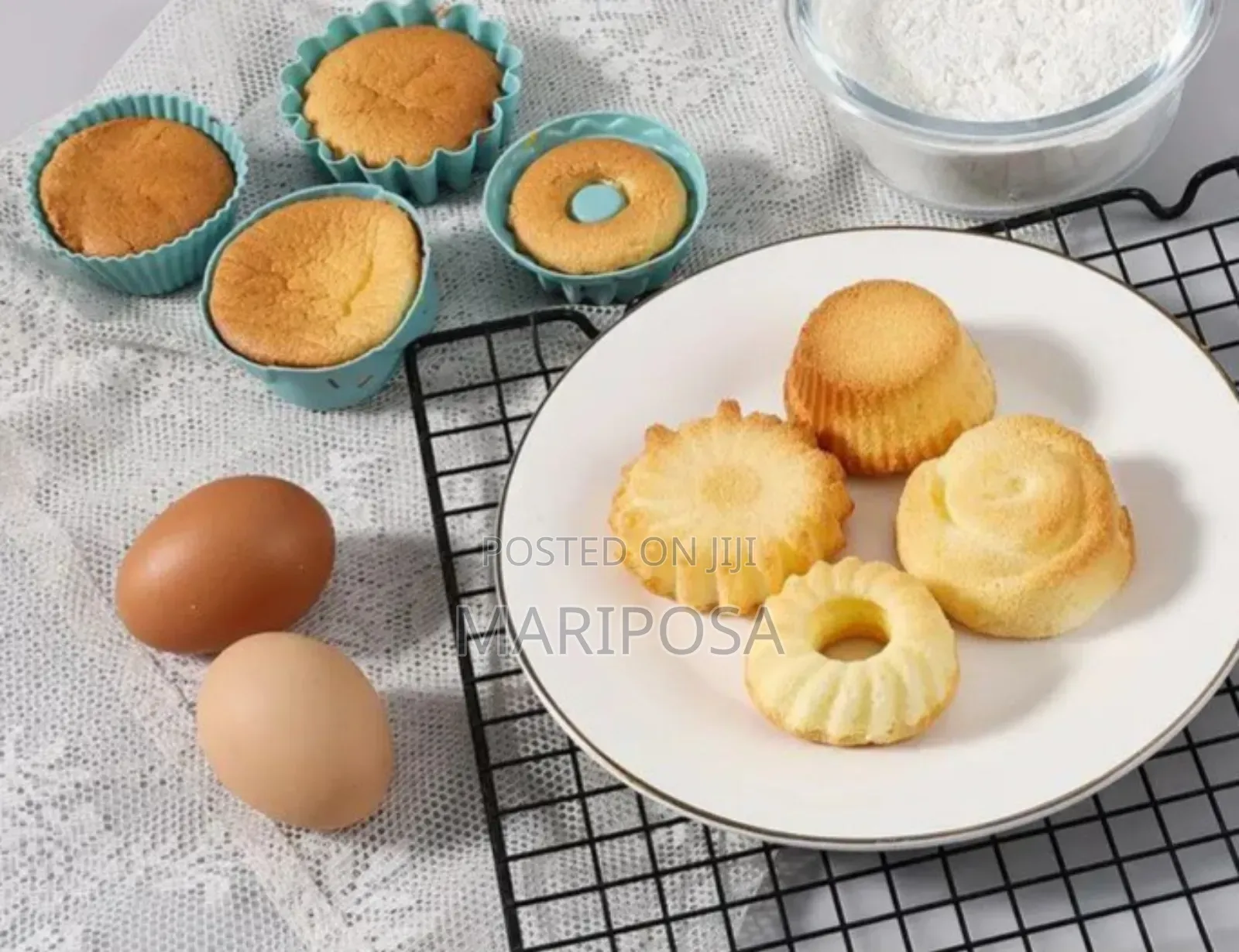 Silicone Muffen Baking Mould