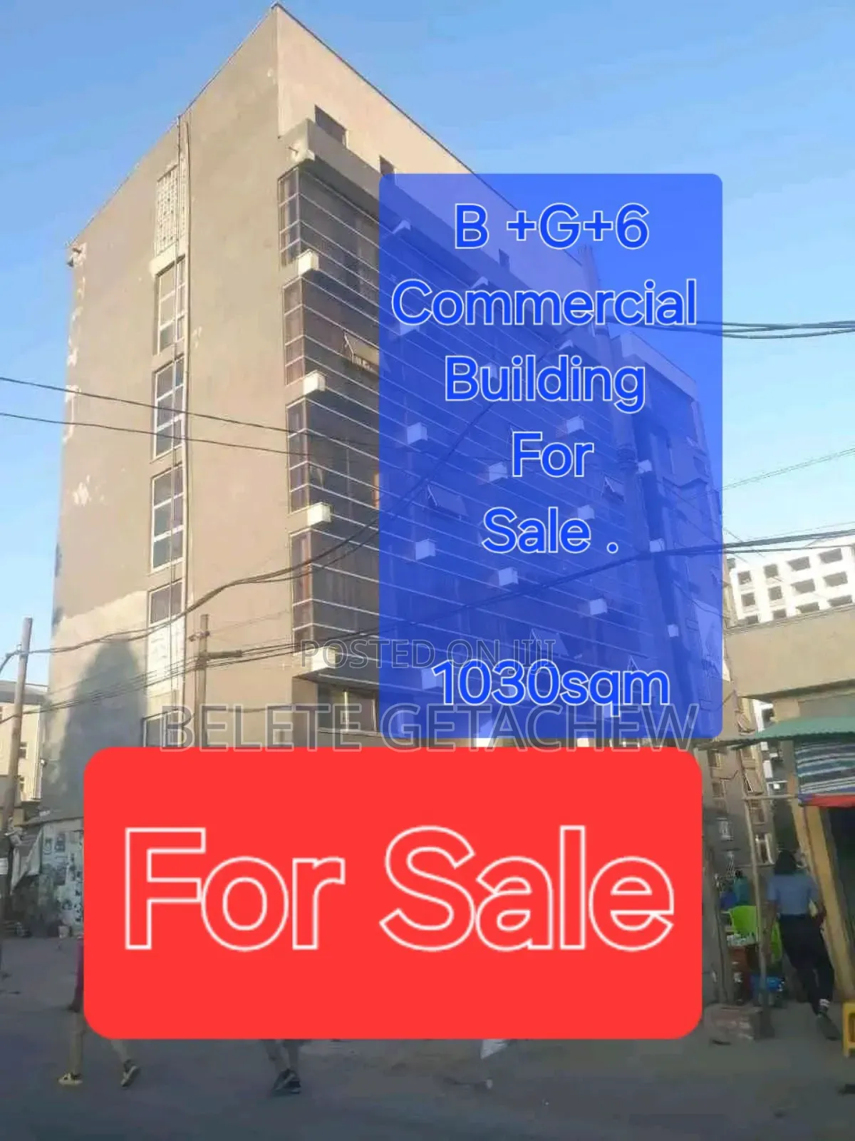 Ayat, B+G+6 Commercial Building for Sale 1030sqm