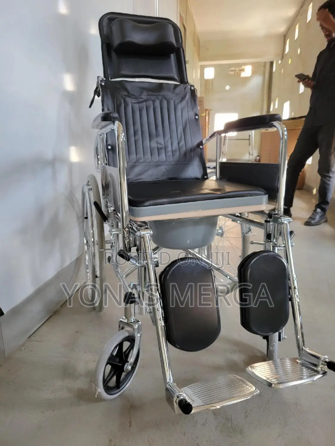 Toilet Wheelchair㘣፻with Wheels፺槩wheeled Commode Wheelchair